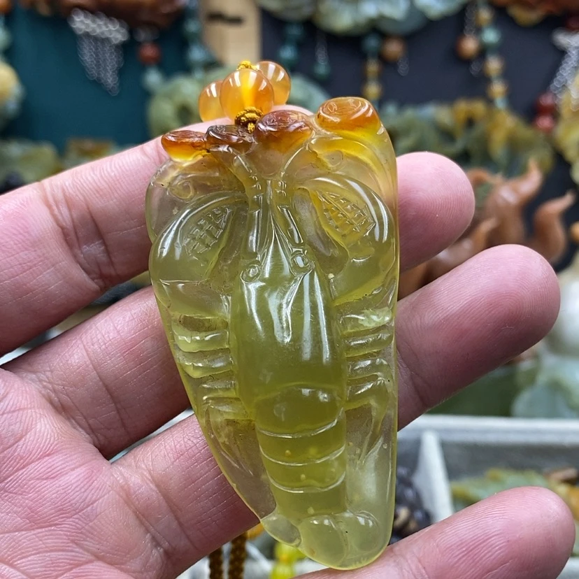 【闪购商品】未镶嵌蛇纹石玉吊坠