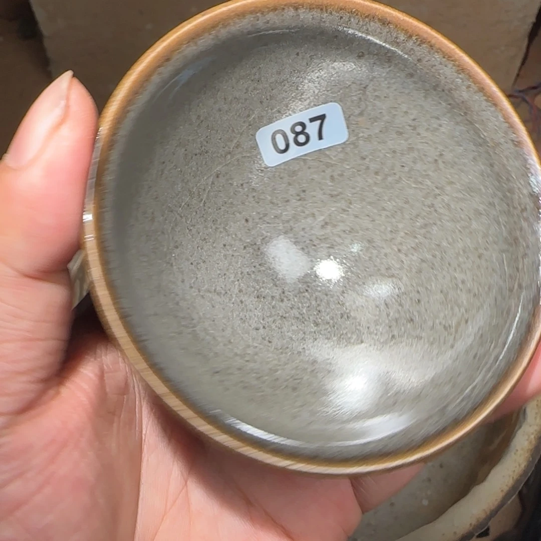 茶盏焦源柴烧自然还原087