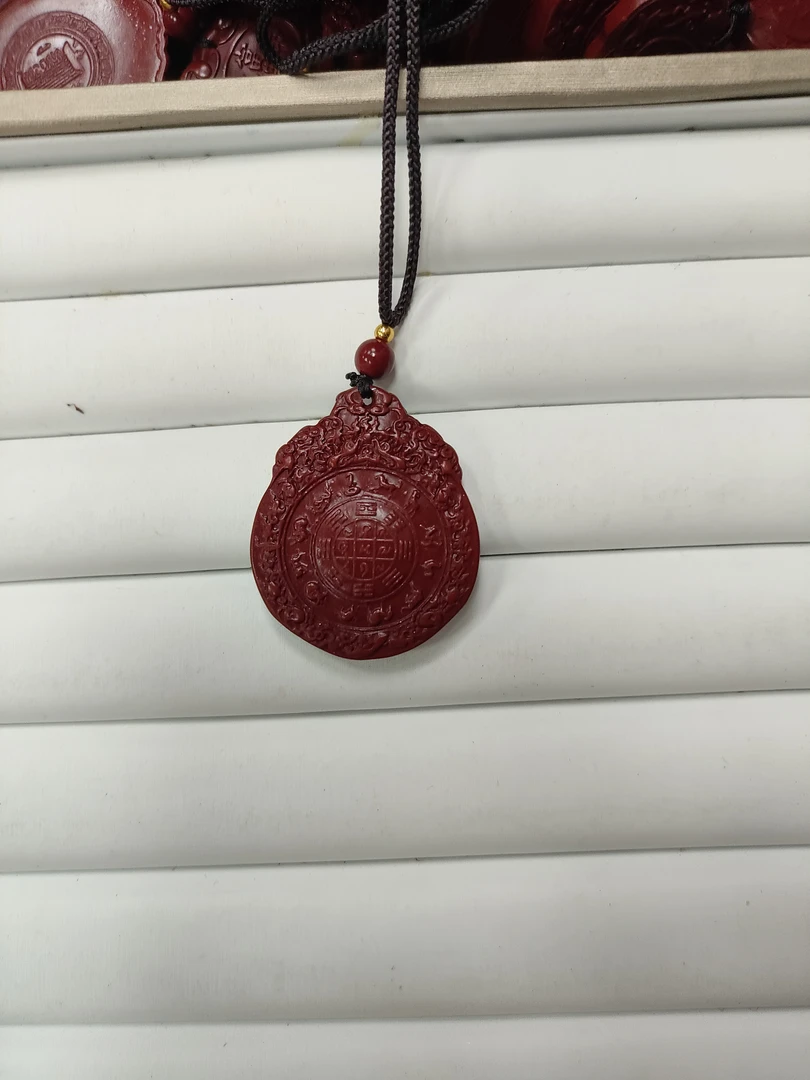 含辰砂工艺品朱砂吊坠付姐甄选