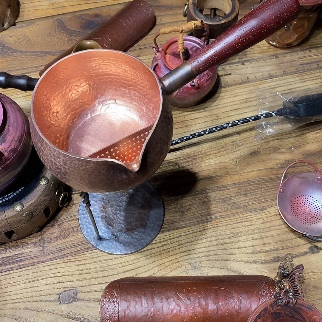 任和堂纯紫铜公道杯