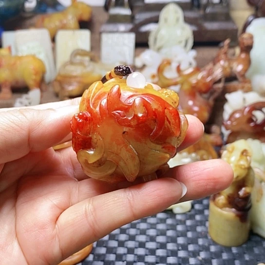 和田玉挂件未镶嵌用****0