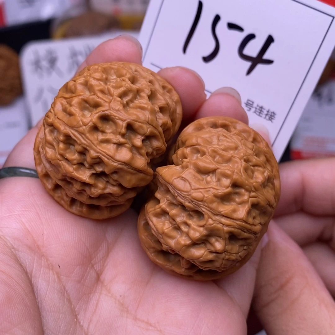 文玩核桃把件154苹果3.9