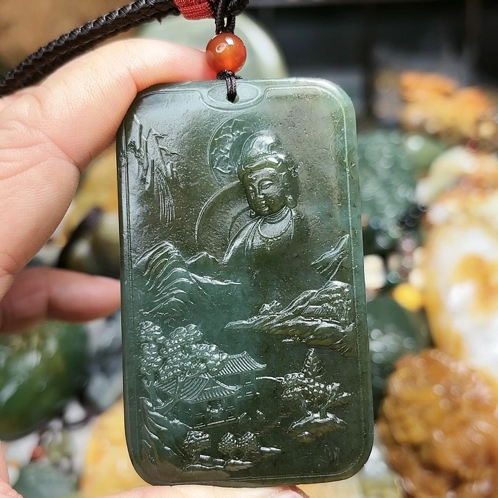 和田玉颈饰未镶嵌