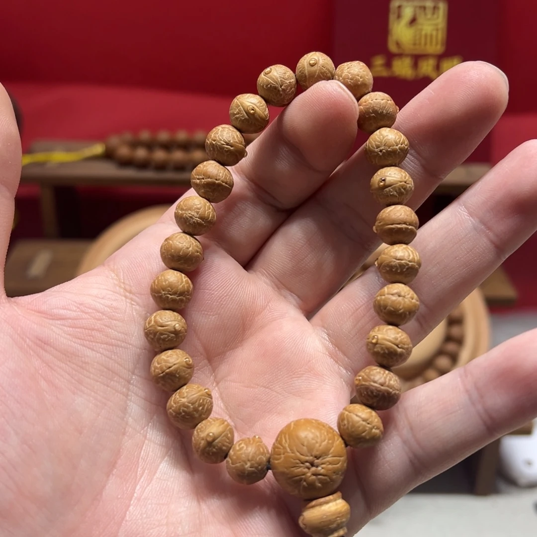手串凤眼菩提10mm尼泊尔凤眼菩提单圈