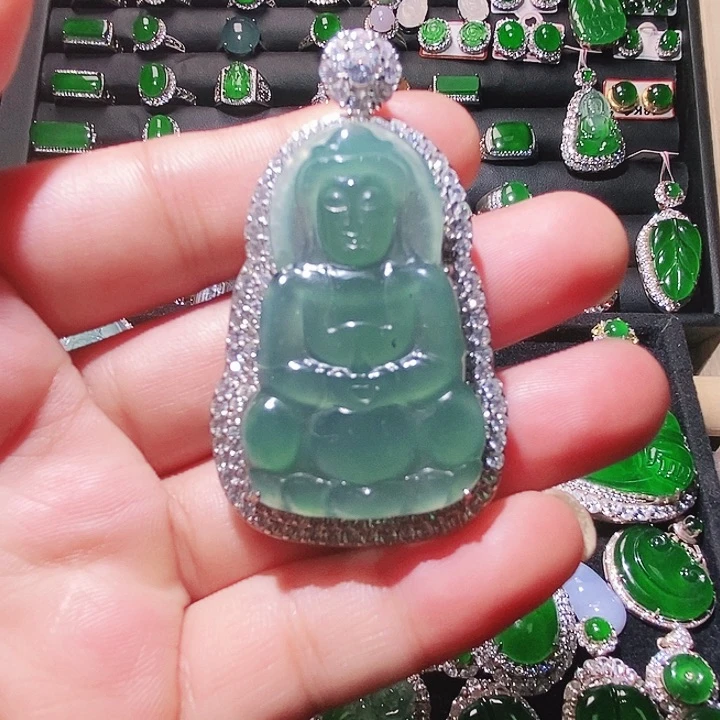 吊坠(不含链)未镶嵌翡翠44
