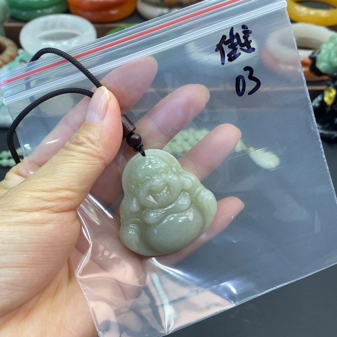 ꪋ***࿐未镶嵌吊坠石英质玉