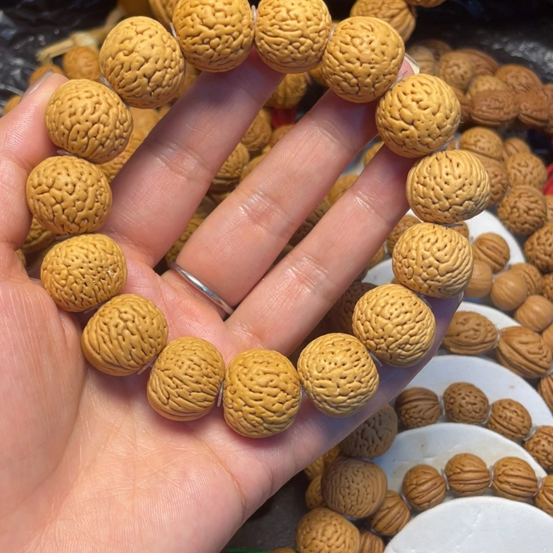 桃木桃核手串19+白月光