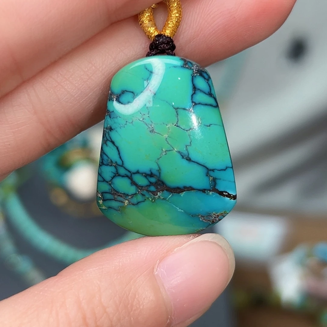 绿松石珠宝奇石未镶嵌