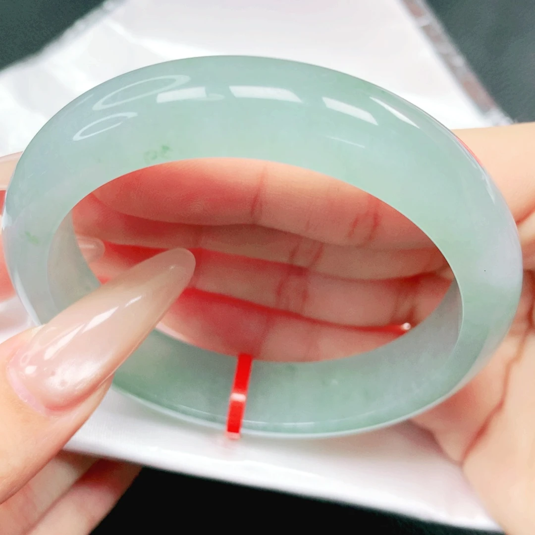 翡翠未镶嵌手镯57