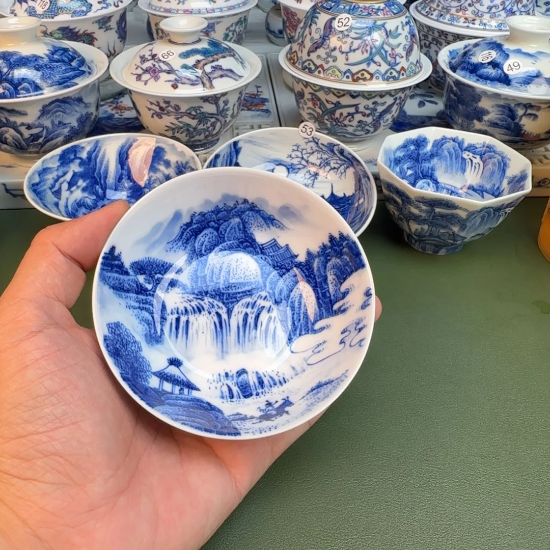纯手工纯手绘茶具79