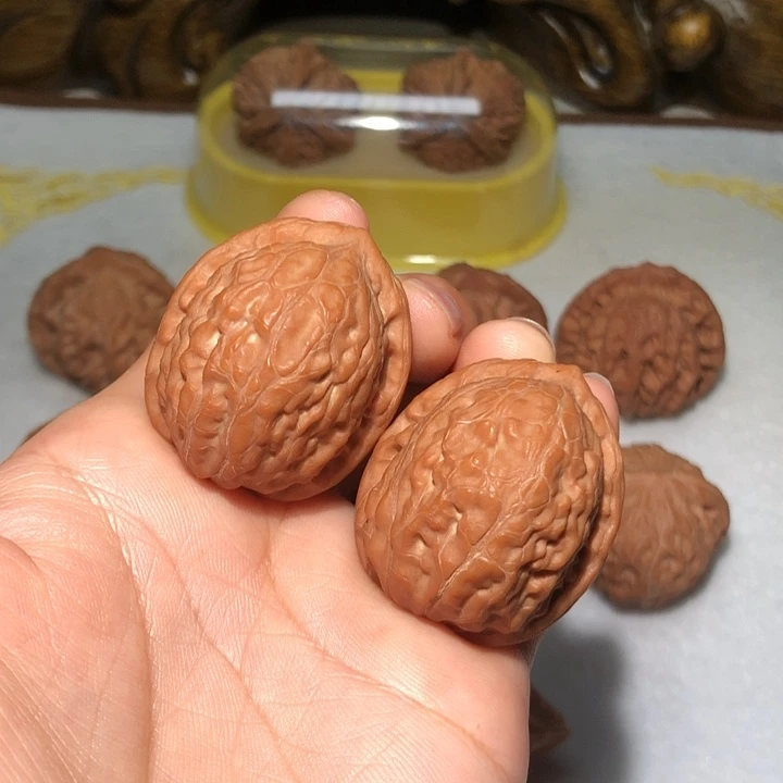 文玩核桃把件35.5舍利