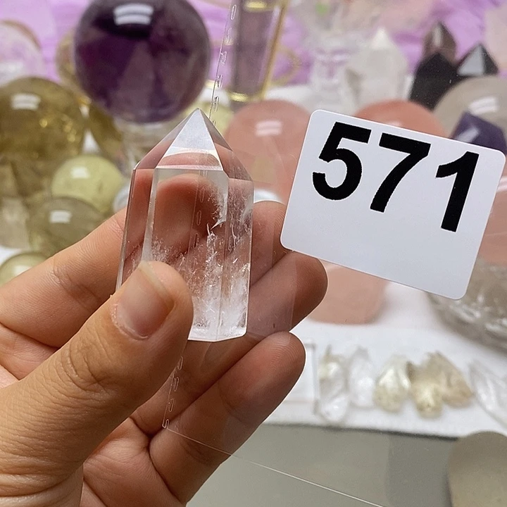 钰***鹿紫晶摆件未镶嵌水晶