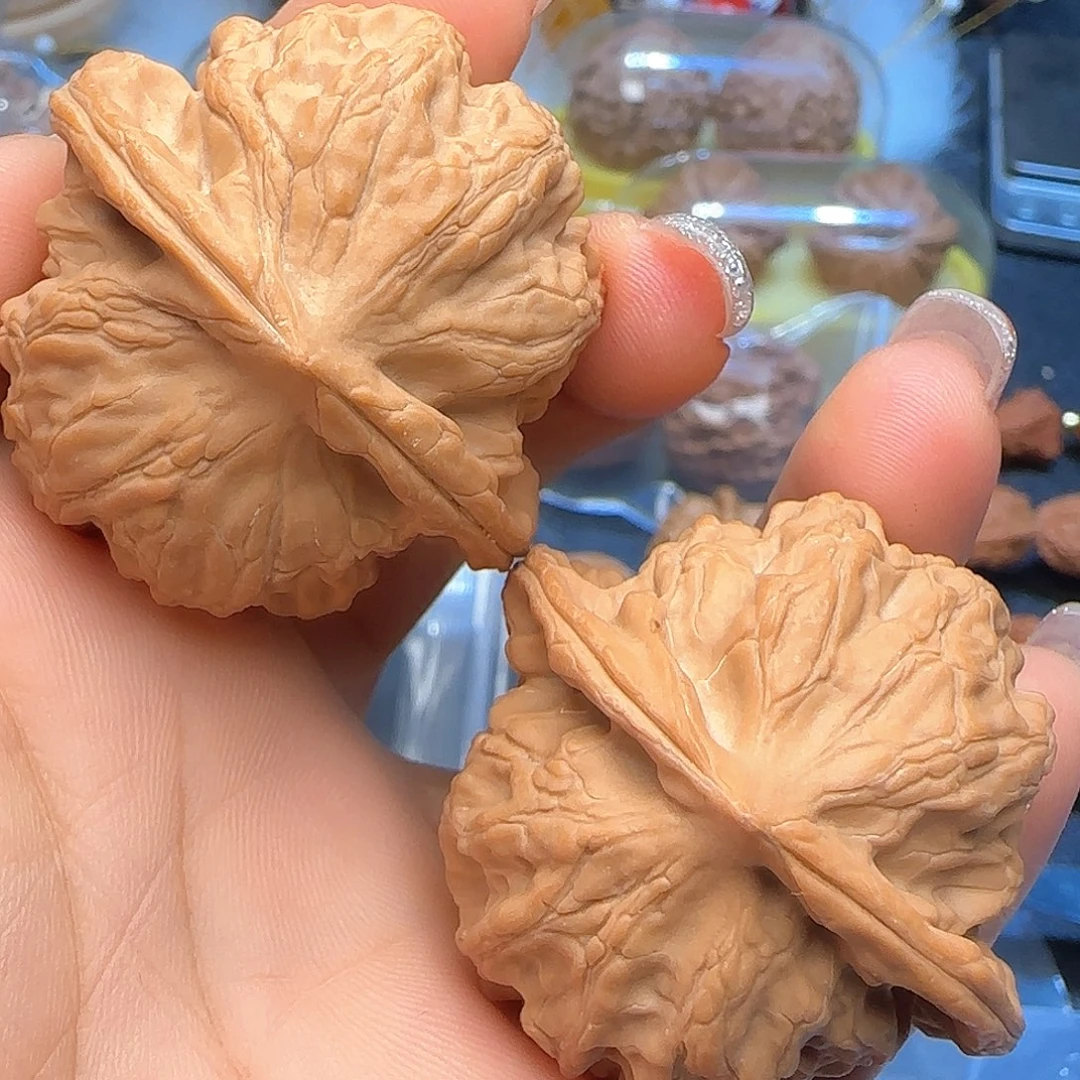 吊坠文玩核桃44全品梨木台