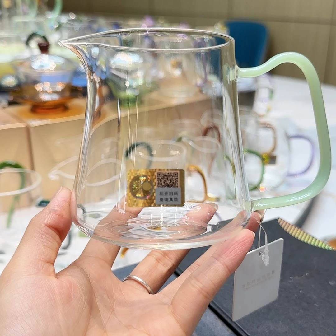 禾器浅玉色卓然公道杯