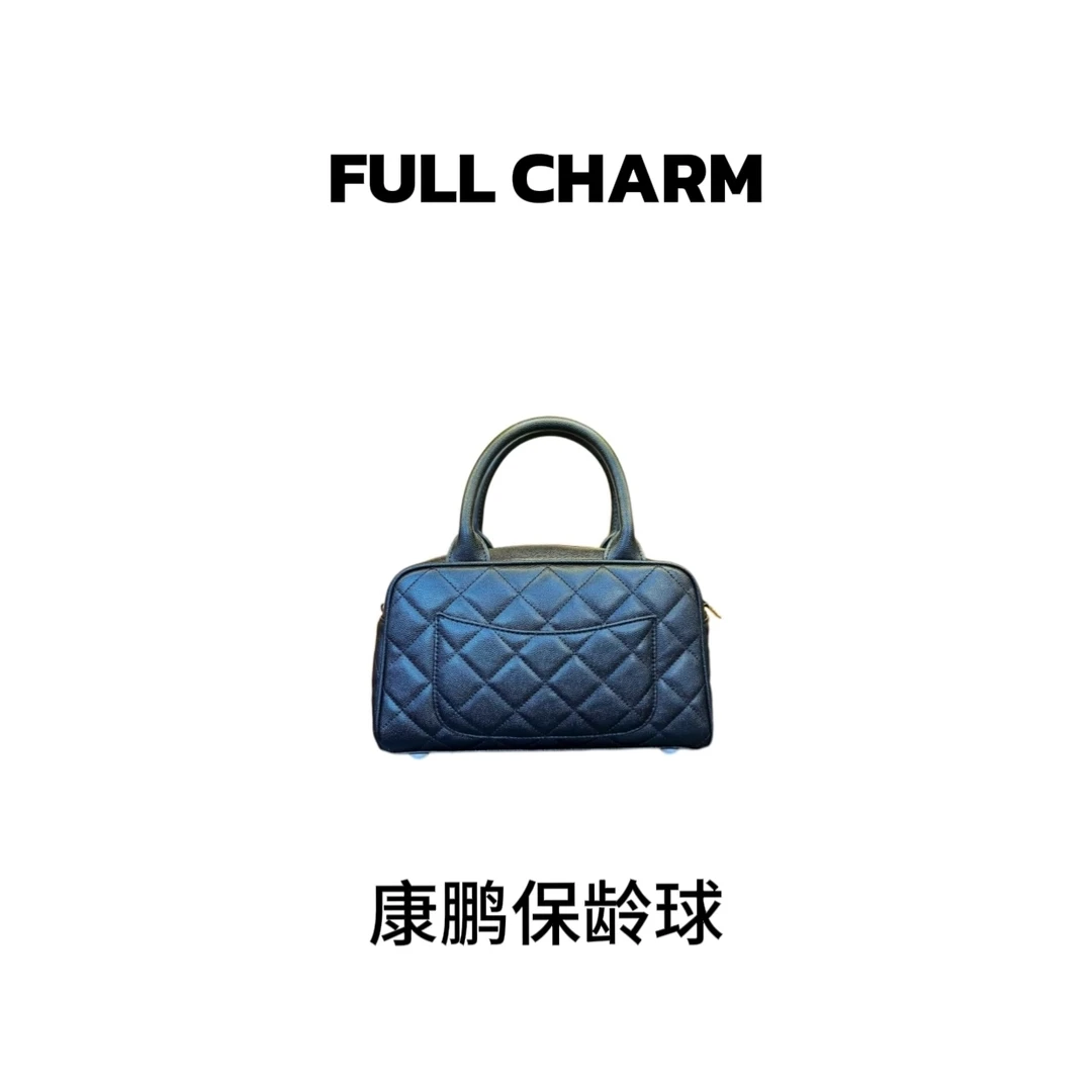 【 E120】FULLCHARM-康鹏保龄球-百搭手提单肩斜挎包大容量通勤女包