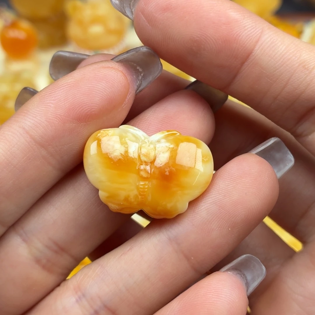 琥珀未镶嵌裸石蜜蜡