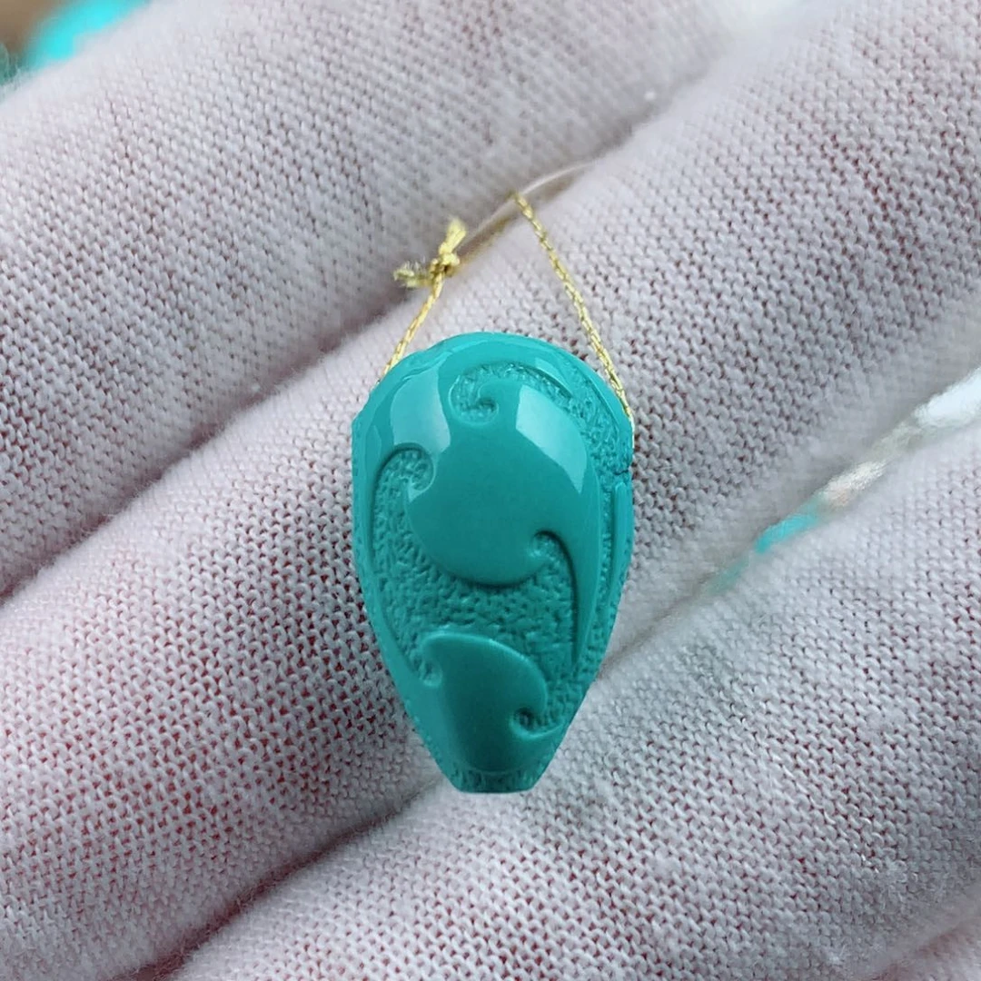 未镶嵌绿松石珠宝奇石