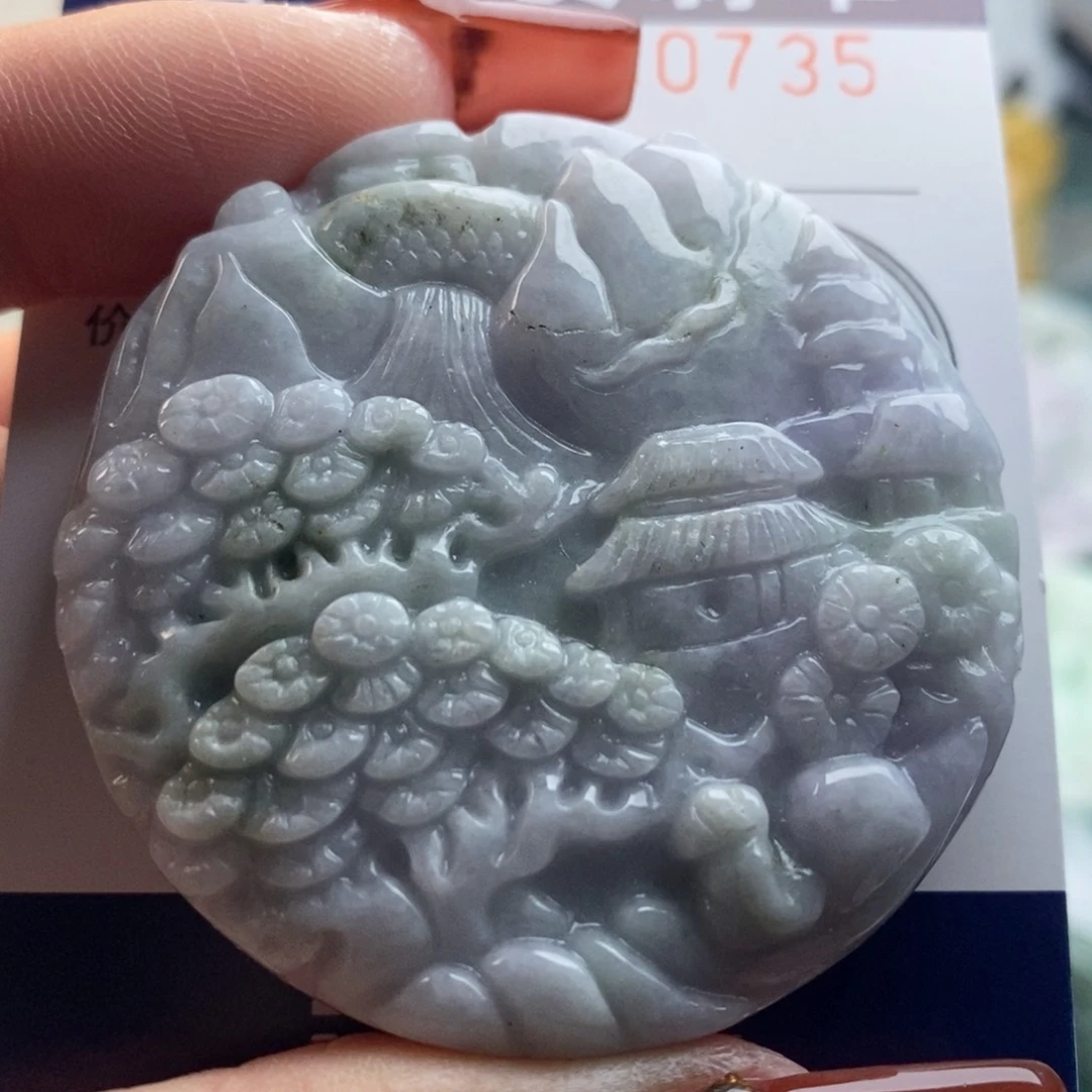 翡翠吊坠(不含链)未镶嵌