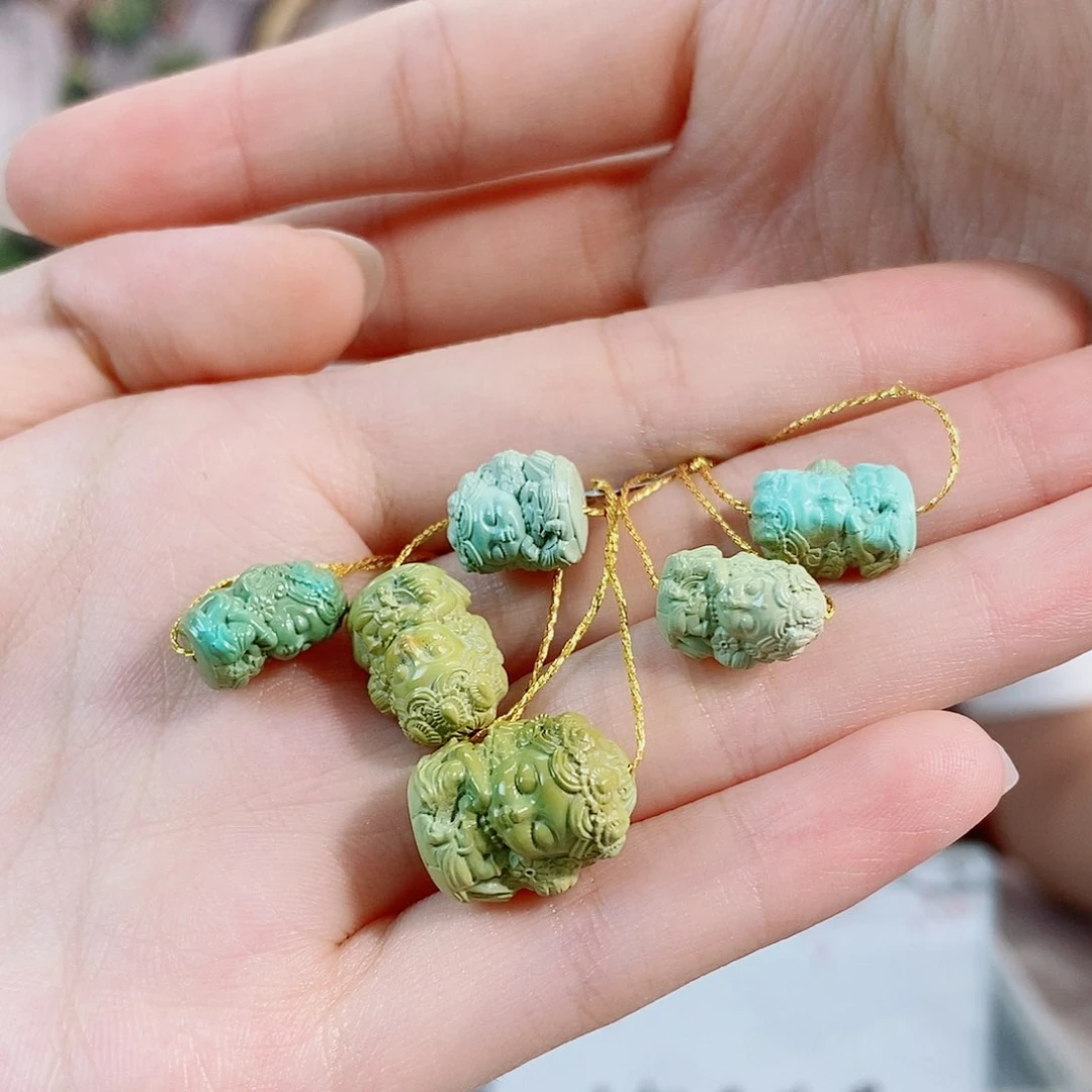 森***息未镶嵌绿松石珠宝奇石