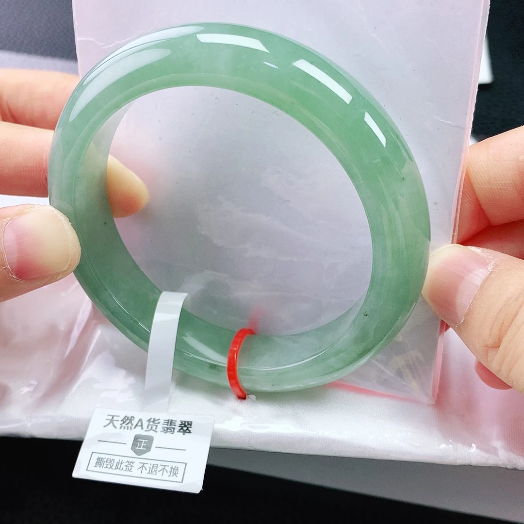 未镶嵌手镯翡翠56+圈
