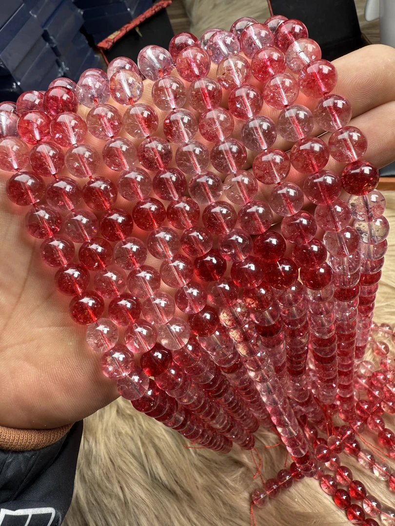 非金属合成锆石手链 时尚饰品水晶半成品DIY时尚百搭彩色五彩9604