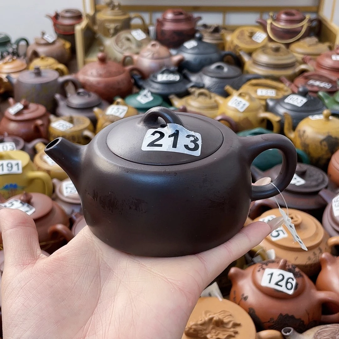 茶壶紫砂高*山紫砂微瑕