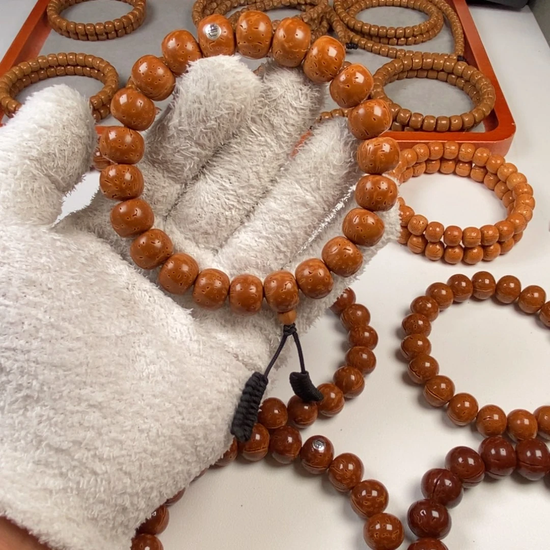 手串桃核正版红魔短轴银标尺寸1.4➕