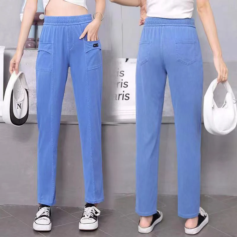 2025夏季薄款女士牛仔裤(卡码拍大)