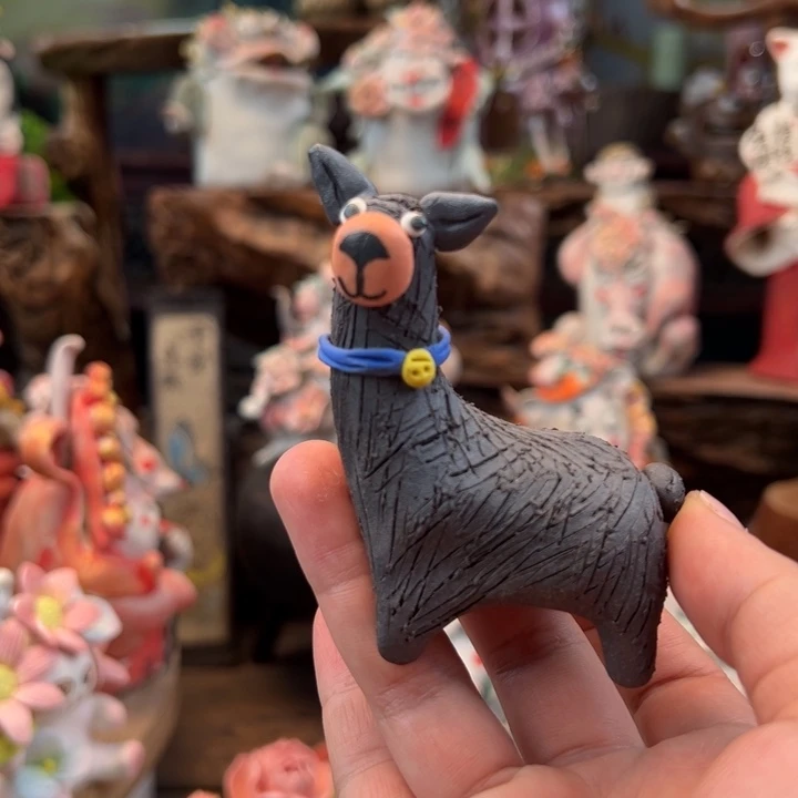 摆件陶小镇青花mryxp