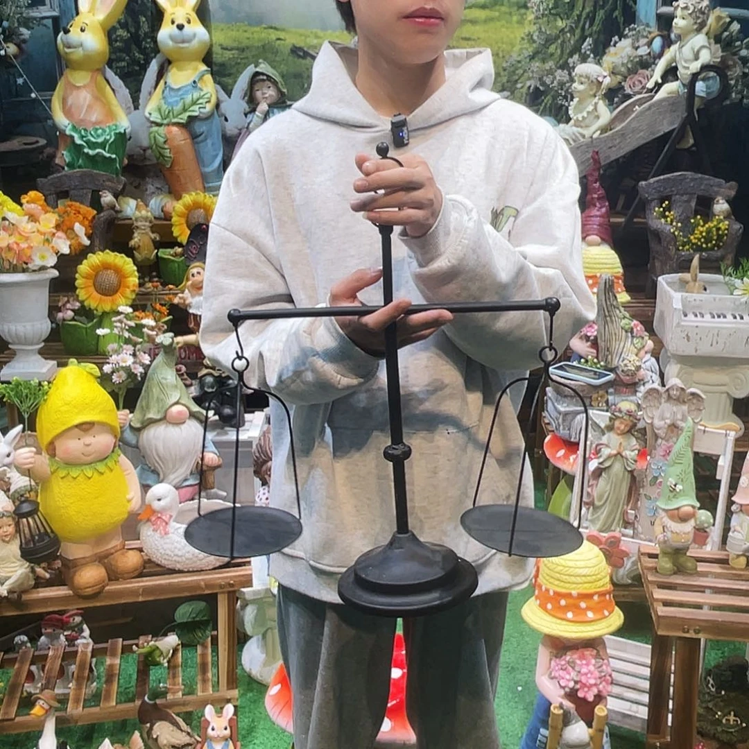 摆件花园红红火火