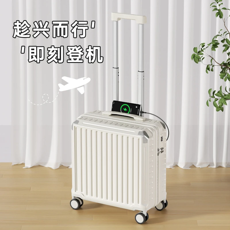 轩尼哲新品爆款登机箱多功能密码箱男女防刮耐磨旅行行李箱