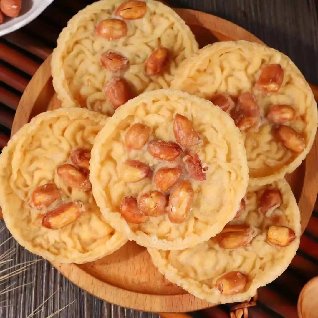 江西赣南特产美食特产铁勺饼锅巴豆巴花生巴 厚款