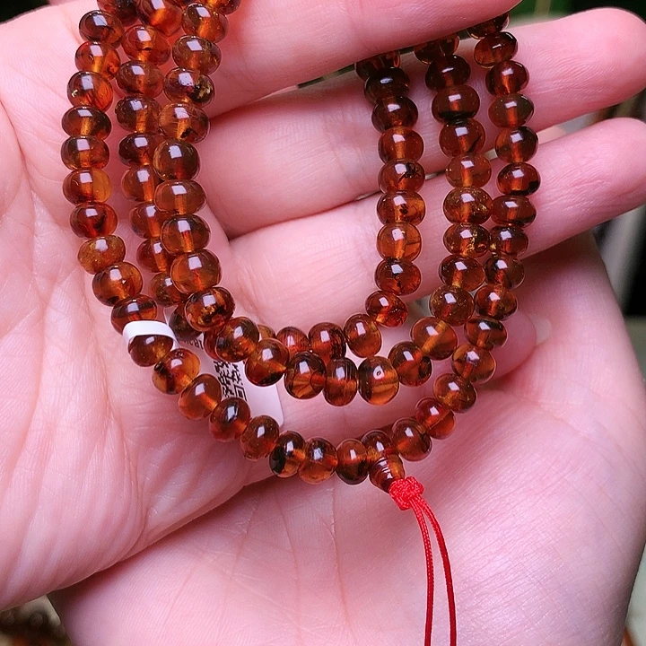 琥珀未镶嵌裸石抚顺琥珀6-628