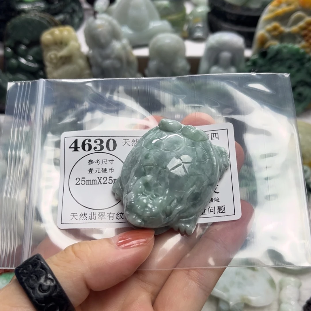 翡翠未镶嵌吊坠(不含链)4630