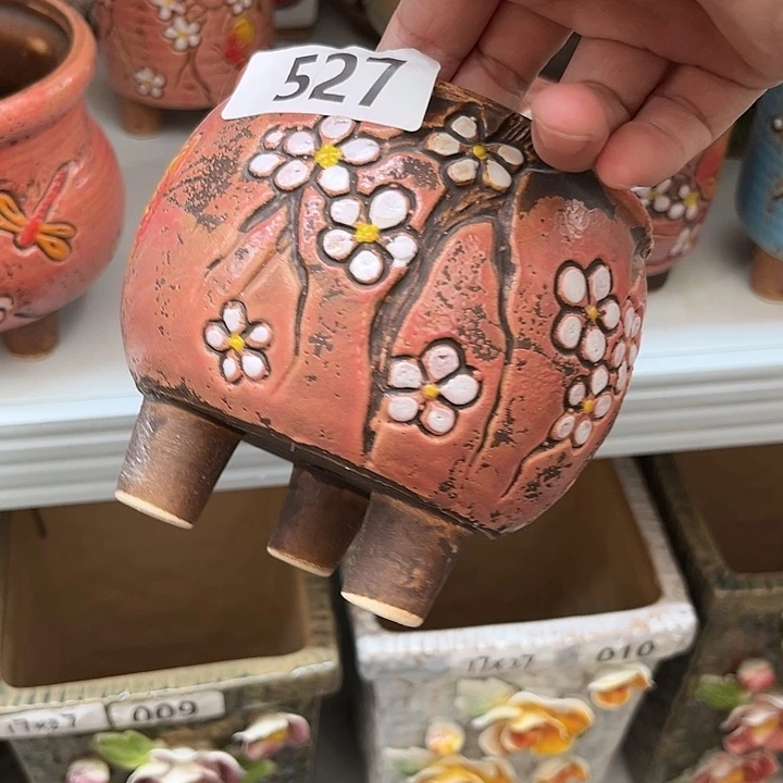 花盆紫砂粗陶材质多肉花盆