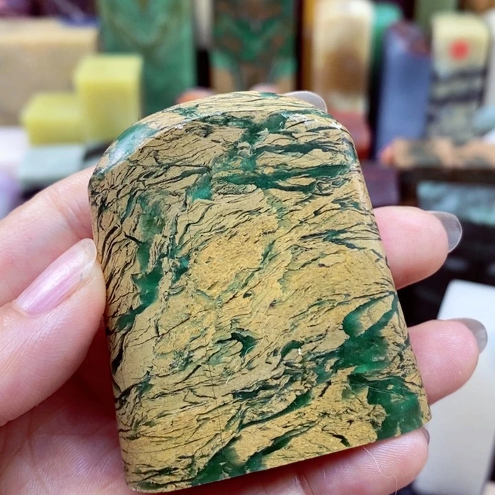 青田石印石楚*四川石头