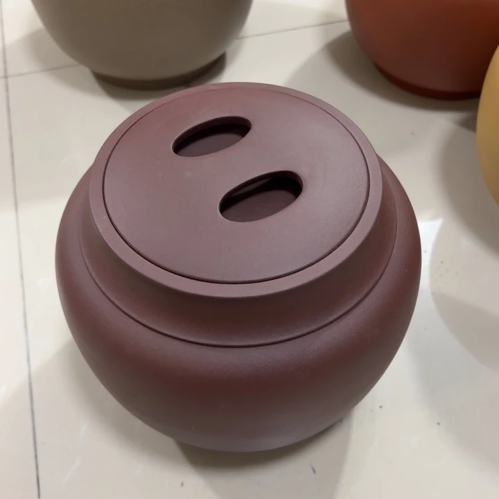 零***c紫砂茶叶罐两斤装