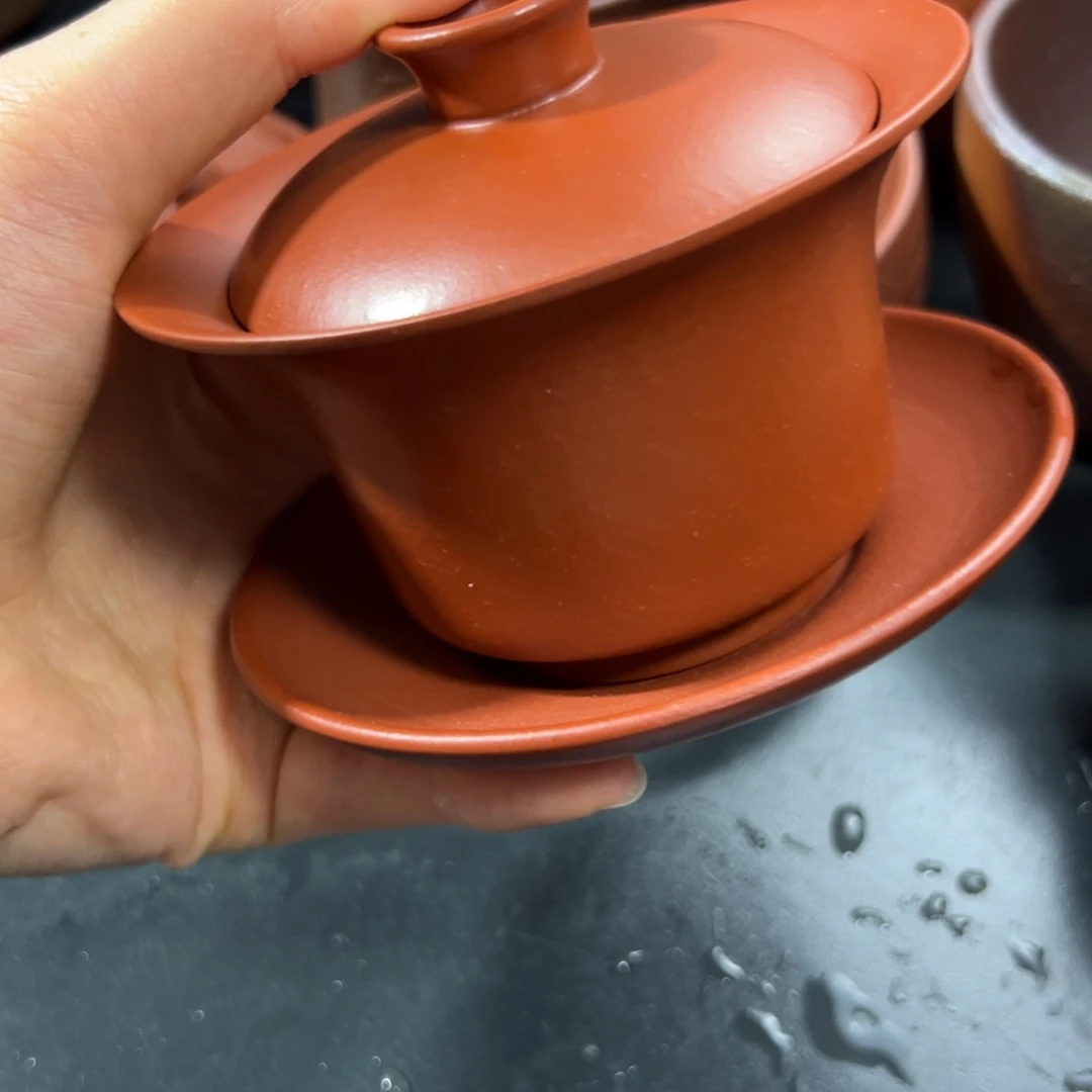 紫砂茶杯微瑕不退不换