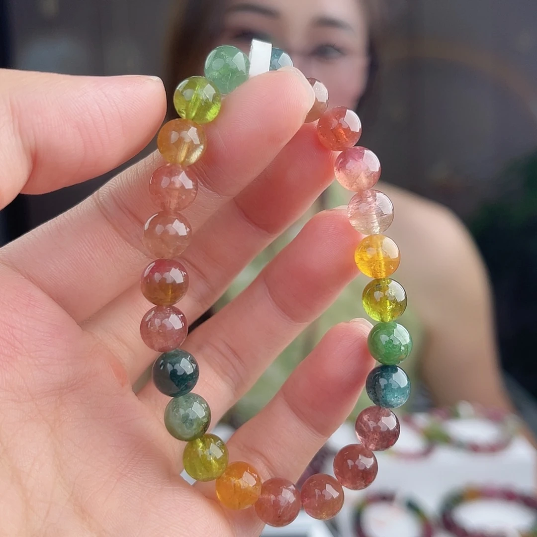 ¢***碧玺 7mm碧玺未镶嵌