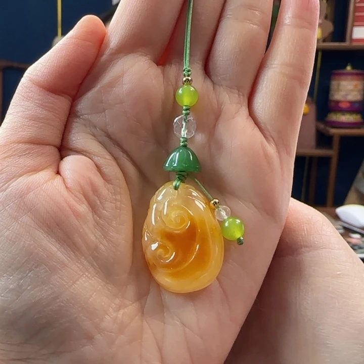 蜜蜡吊坠(赠链)未镶嵌