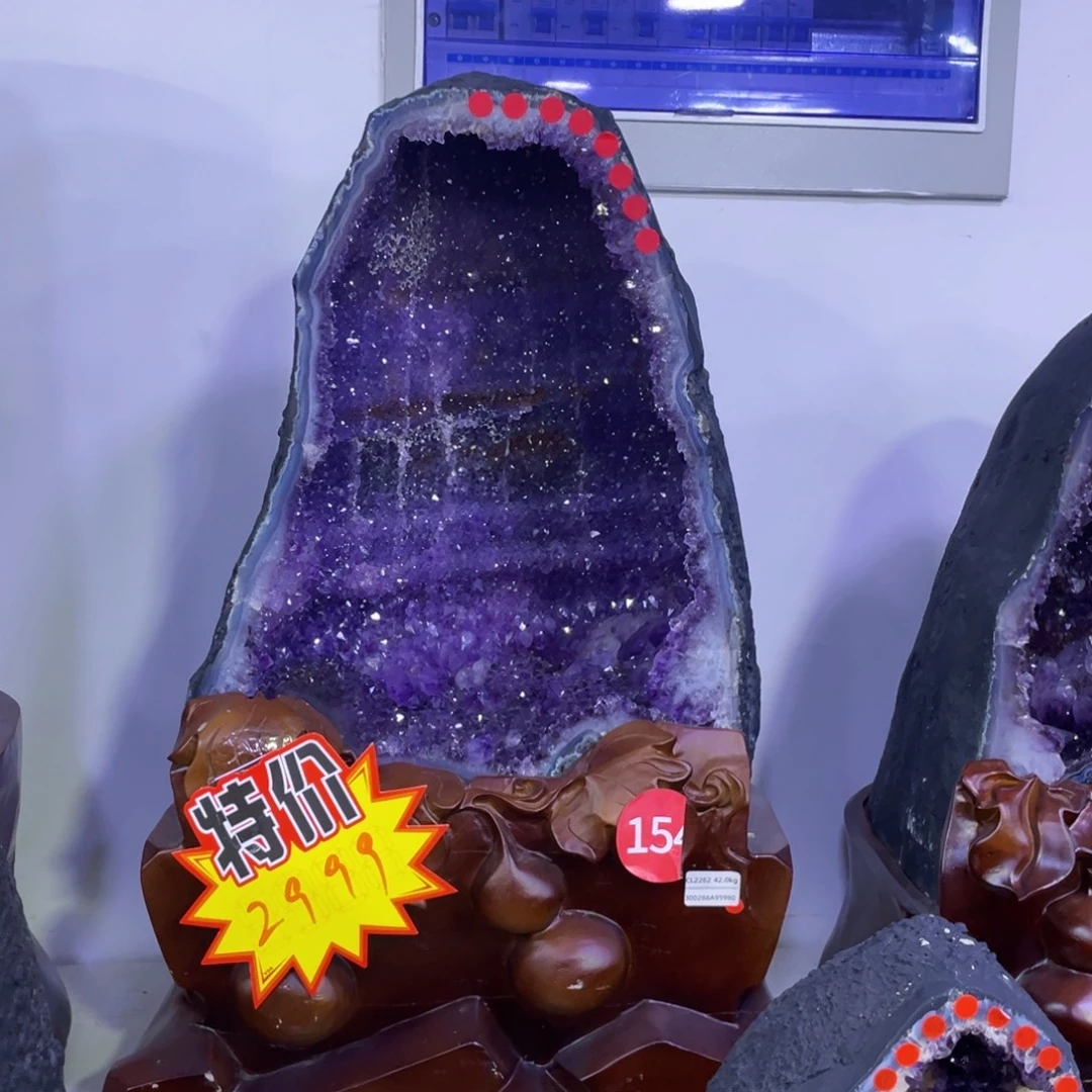 乌拉圭紫水晶摆件