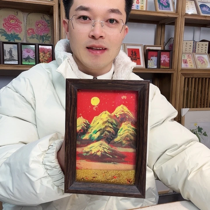 有机玻璃手绘 手绘 手绘