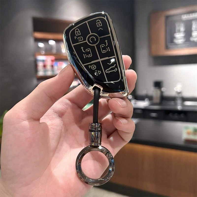 适用24款别克GL8陆尊车钥匙套世纪GL8新别克新能源保护壳插混包扣