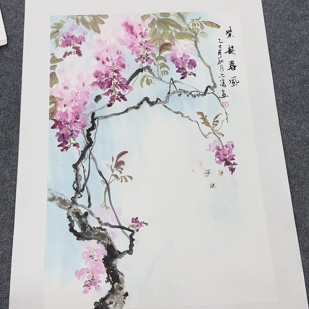 国画68*45纯手绘刘亦凌