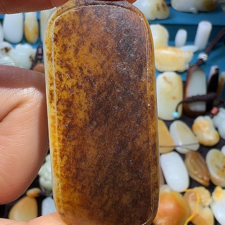 和田玉未镶嵌吊坠(不含链)