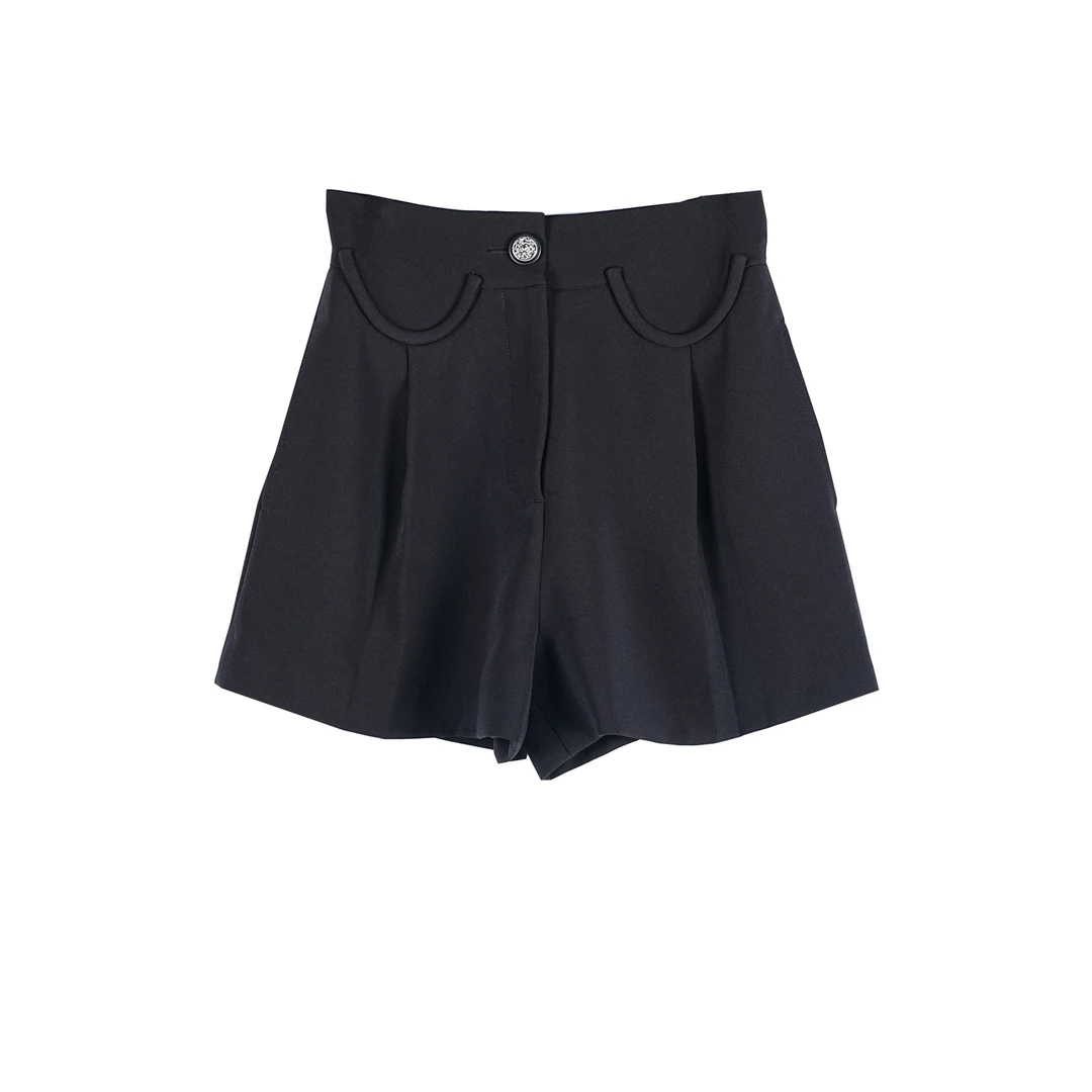 QIANJIE家｜独立原创小众设计师基础款A字短裤3612