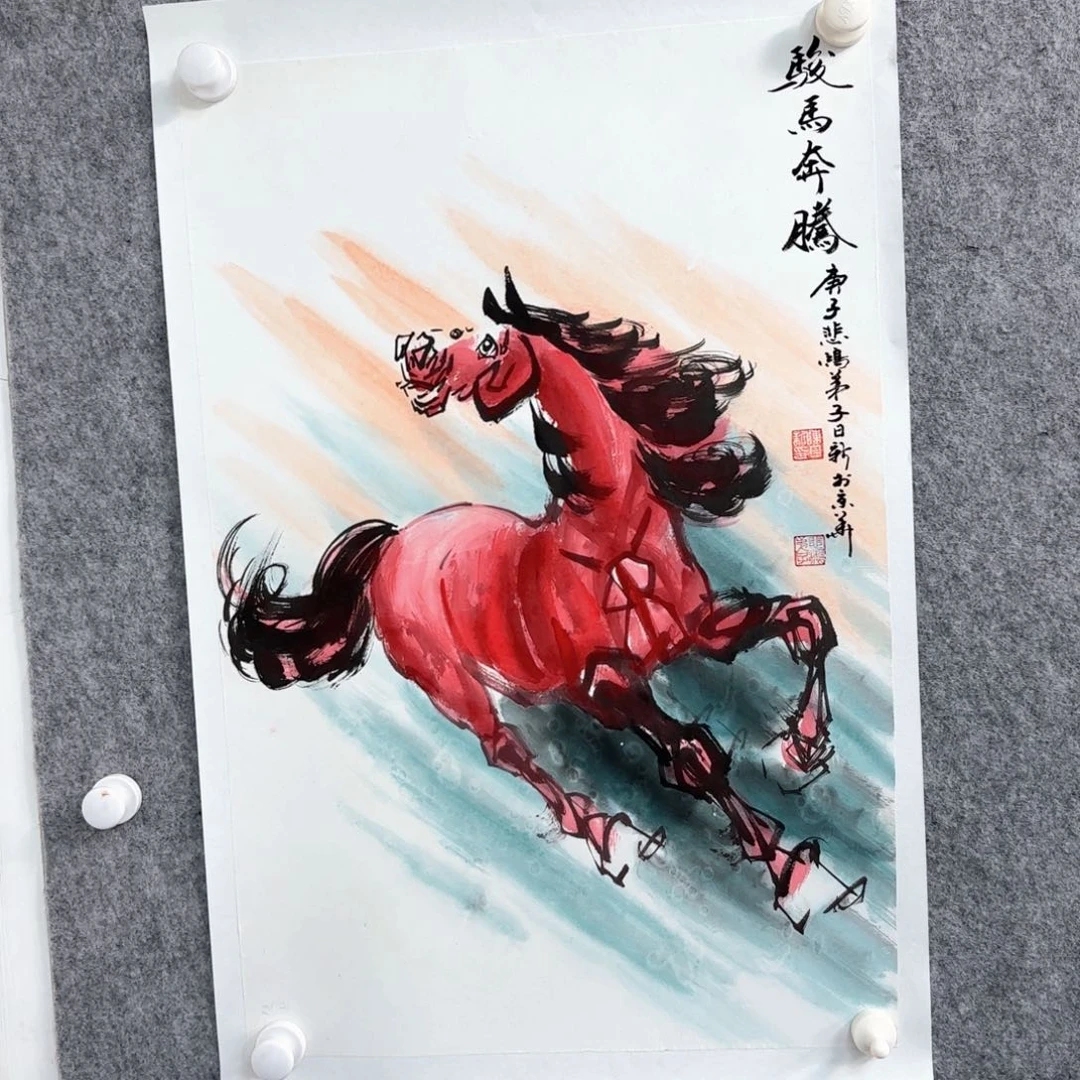 书法书法作品多次参加