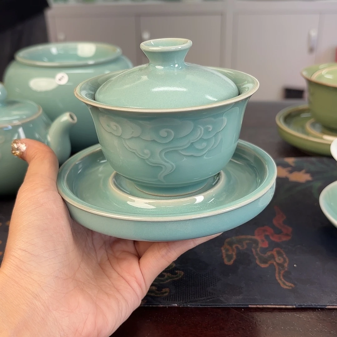 小米茶器龙泉云间青瓷