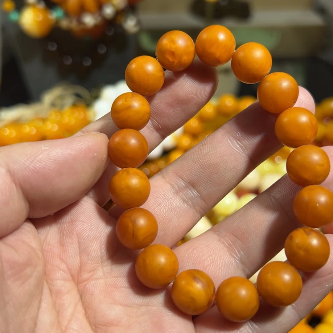 未镶嵌琥珀手链卡1.2➕