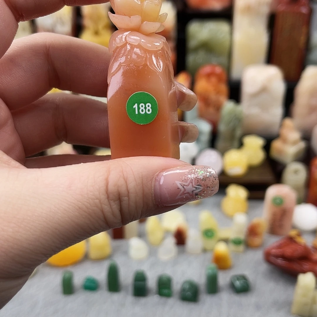 伽***罗印石寿山石188。